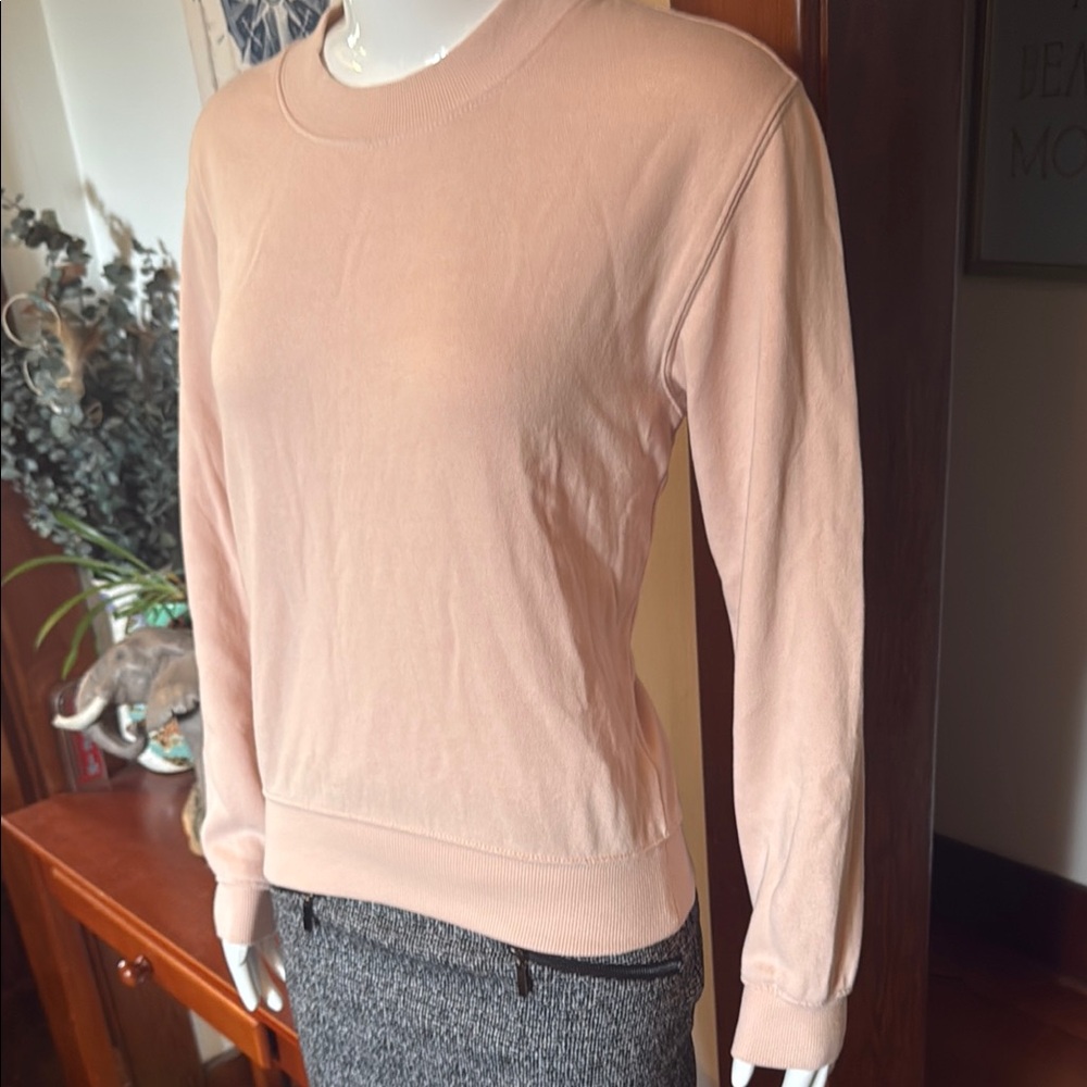 NWT Z supply size XS Soft Blush Long Sleeve sweater Top